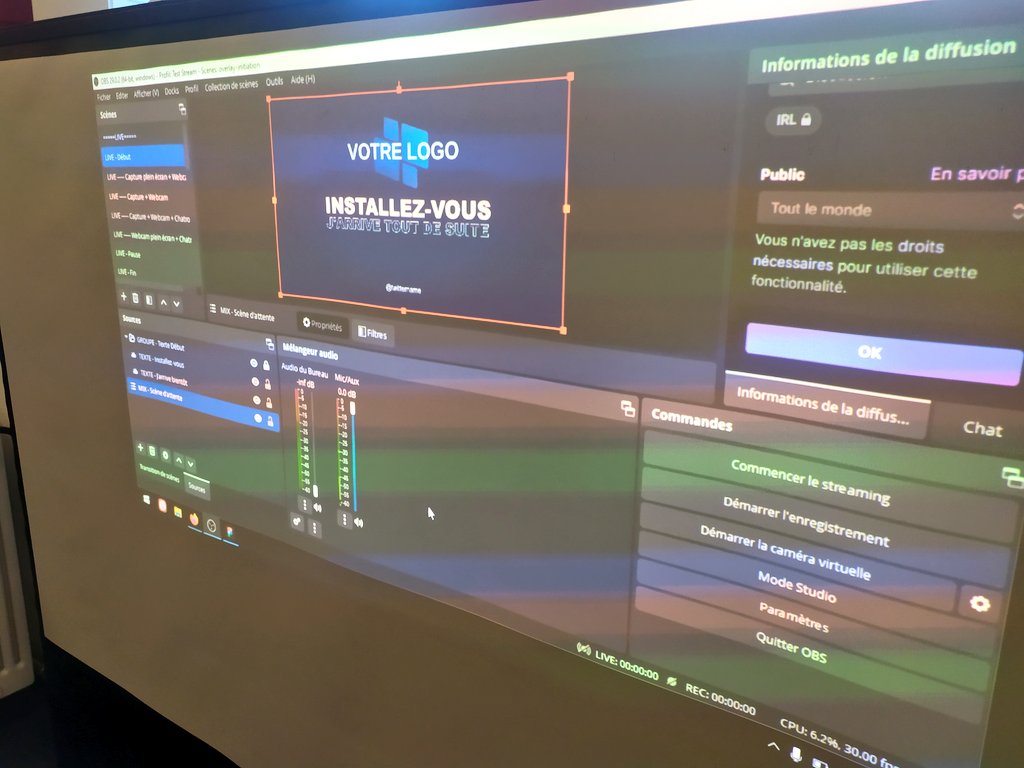 Présentation du logiciel OBS
