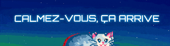 Exemple du texte déroulant sur l'overlay