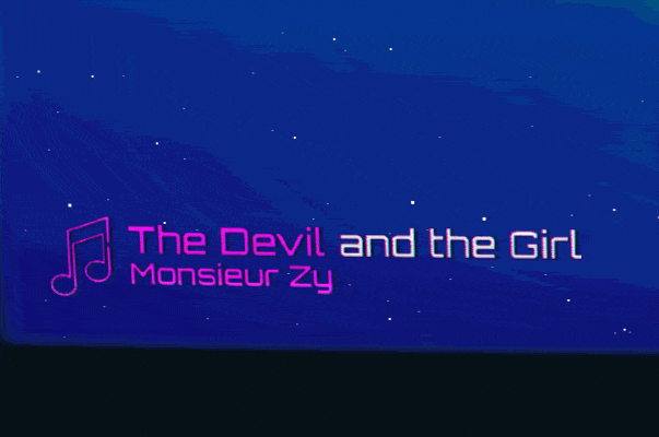 Démonstration du bandeau musical